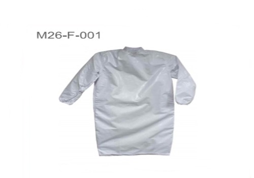 ชุดกันสารเคมี Esd chemical resistant open-back coat m26-f-001 Korea